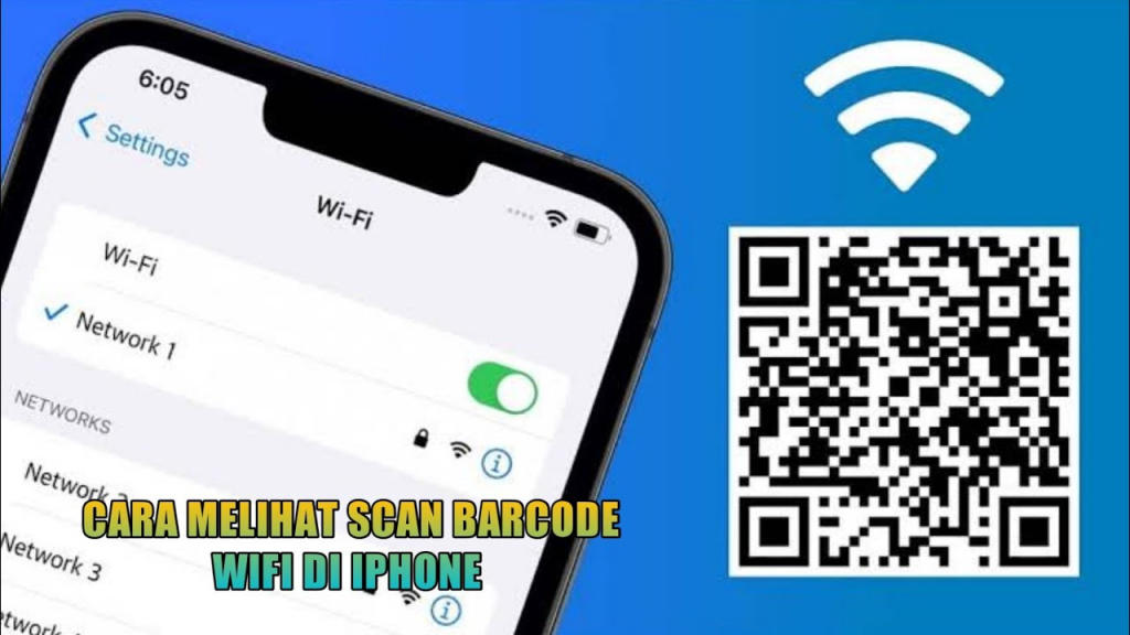 Cara Scan Barcode Wifi Tanpa Aplikasi Tambahan di ios dan Android Terbaru 100% Berhasil
